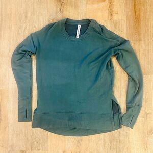 lululemon athletica Deep Green Sweatshirt